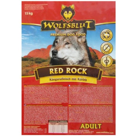 Wolfsblut Dog Red Rock kangur i bataty 15kg - 2