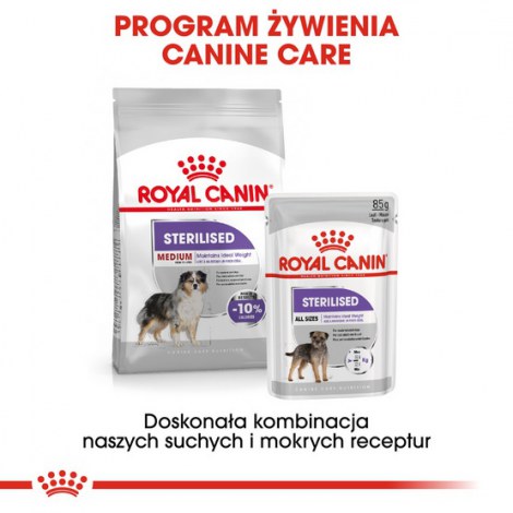 Royal Canin Medium Sterilised karma sucha dla psów dorosłych, ras średnich, sterylizowanych 10kg - 6